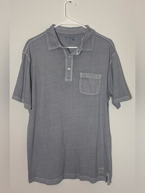 Fish Hippie Co. Balao Polo – Steel Gray Men’s Top – NWT – Size Large
